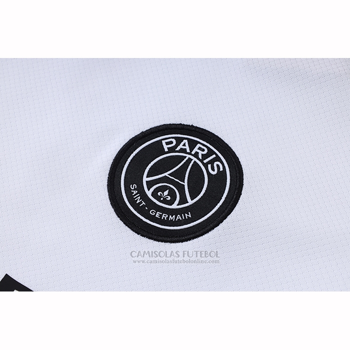 Fato de Treino Paris Saint-Germain Manga Curta 2026-2027 Branco - Calcas Curta